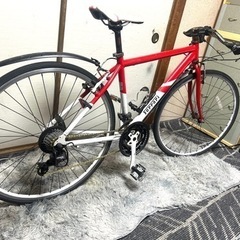 Ferrari.(フェラーリ)CR-Dクロスバイク27インチSHIMANO 21段変速、カーボンハンドル