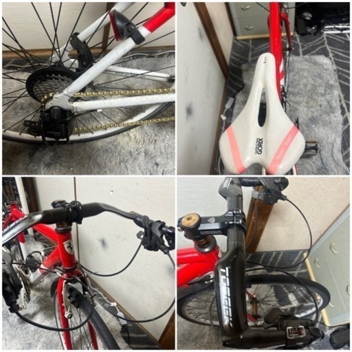 Ferrari.(フェラーリ)CR-Dクロスバイク27インチSHIMANO 21段変速  