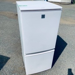  EJ2522番✨SHARP✨冷凍冷蔵庫 ✨SJ-PD14A-C