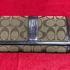 COACH 長財布　ブラウン　66ー8ー5000ー3