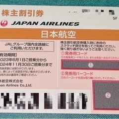 JAL株主割引券