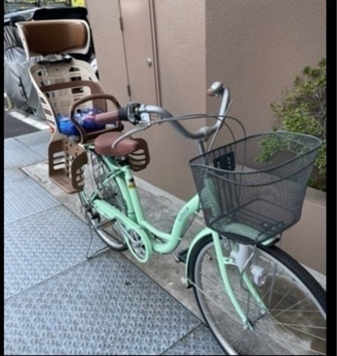 ママチャリ 26インチ自転車 6段変速付
