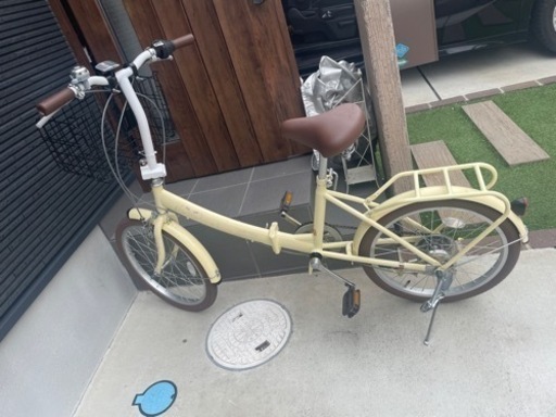 値下げ！ハローキティ自転車 折りたたみ自転車