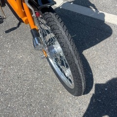 タイヤ新品　丸石サイクルふらっか〜ずシュシュ ［FRCH］非電動子乗せ自転車