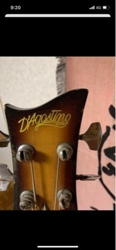 棚卸特価・グヤトーン＜バイオリンベース＞70年代・日本製 ヴィンテージ日本製 バイオリンベース 棚卸特価・グヤトーン