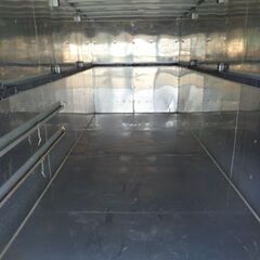 トラックコンテナ 箱 4500x1850x2170 ロング アルミバン 冷凍冷蔵 保冷 倉庫 物置 ガレージ コンテナハウス 愛媛より トラックコンテナ 箱 4500x1850x2170 ロング アルミバン 冷凍冷蔵 保冷