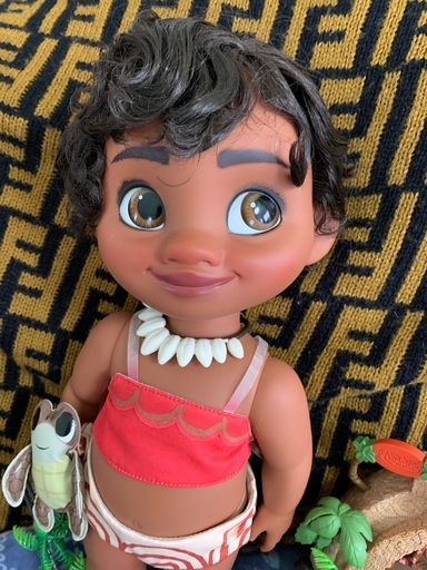 人気！Disneyモアナ・トドラードール　モアナと伝説の海　40cm弱