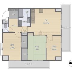第33プリンスマンション城南 9階 3DK - 福岡市