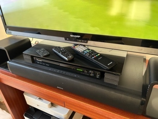 [値下げ]46型液晶テレビ、スピーカーセット 早割引】46型液晶テレビ＆サウンドスピーカーセット