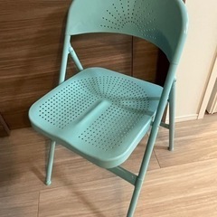 IKEA  FRODE ターコイズブルー椅子