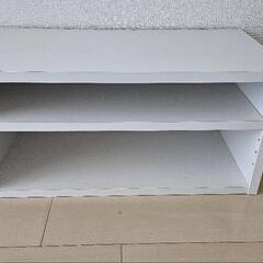 家具 収納家具 カラーボックス 棚 ホワイト(歪みたわみなし)