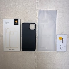 【  新品 未使用⠀】iPhone13ケース 色  マットブラック