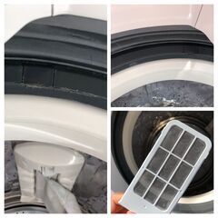 SHARP 縦型洗濯機 ES-TX8G　8kg 乾燥機能付き 2022年製　