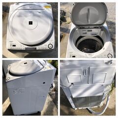 SHARP 縦型洗濯機 ES-TX8G　8kg 乾燥機能付き 2022年製　