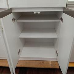 ★値下げしました❗【マナベ】レンジボード　家具 収納家具 食器棚、キッチン収納　幅約120CHN 10万円位で購入　💳自社配送時🌟代引き可💳※現金、クレジット、スマホ決済対応※   