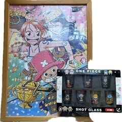 ONE PIECE 美品ショットグラス パズル