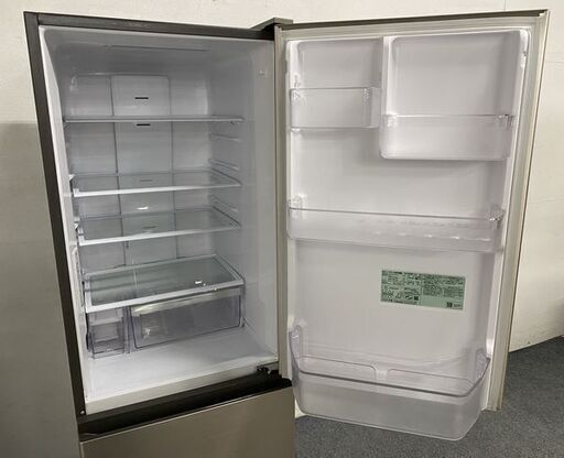20年製 日立 315L 3ドア 冷蔵庫 R-V32KVL(N) 左開き 日立 315L・3