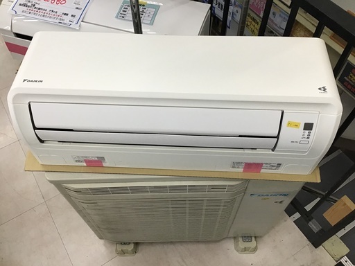 【基本取り付け工事費込価格】DAIKIN 2.8kWルームエアコン 2021年製 AN28YVS-W