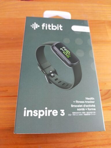 【7/26最終値下げ】【新品未開封】Fitbit inspire3