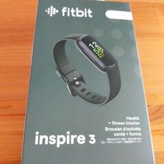 【5/26最終値下げ】【新品未開封】Fitbit inspire3