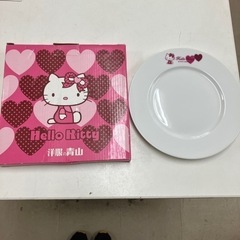 ロ2404-442 Hello Kitty×洋服の青山 プレート...