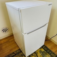家電 2ドア 87L冷蔵庫 2023年製