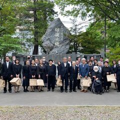 札幌護國神社で執り行うアッツ島戦没者への慰霊