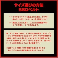 SBDパワーリフティングベルト幅13ミリSサイズ