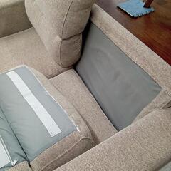 ★家具 ソファ 2人掛けソファ　ファブリック　💳自社配送時🌟代引き可💳※現金、クレジット、スマホ決済対応※   