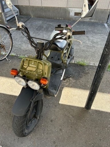 バイク スズキ　ズーマー　カーキー
