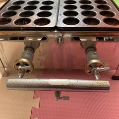 明石焼き、たこ焼き業務用銅板焼き台