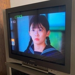 【レア商品】SONY KV-25DA65 25型 フラット ブラウン管テレビ