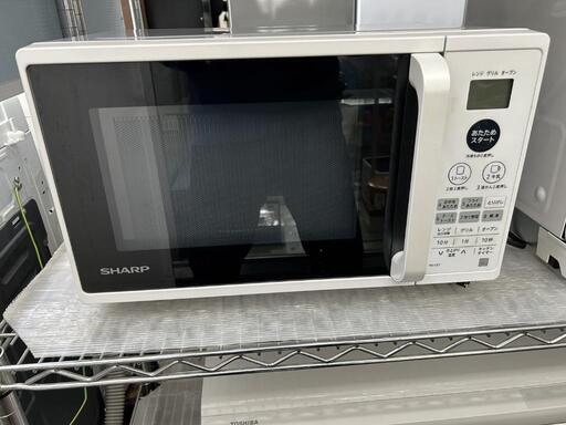 ★【シャープ】家電 キッチン家電 オーブンレンジ　電子レンジ　2020年製(RE-CE7-KW)【3ヶ月保証付き】店頭販売のみ