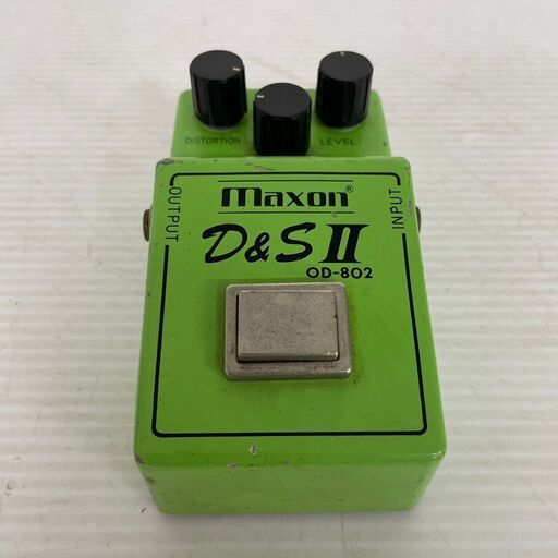 【maxon】 マクソン オーバードライブ エフェクター D\u0026SⅡ OD-802