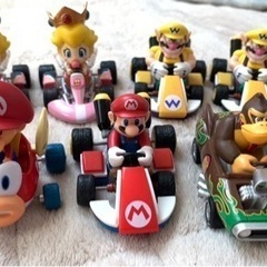 マリオカート　プルバックミニカー　7台セット