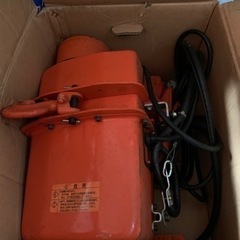 ニッチ電気チェーンブロック