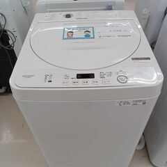 ★ジモティ割あり★ SHARP 洗濯機 ES-GE5D-W 5....