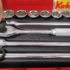 コーケン koken 4241M-6P ソケットセット 中古品 ケース付き 【ハンズ 