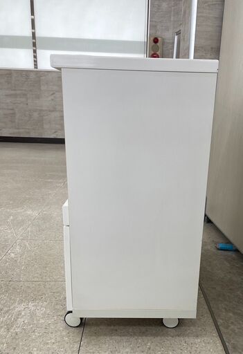★ジモティ割あり★  食器棚 白 H195×D45×W80 クリーニング済み TJ067 ☆ジモティ割あり☆ 食器棚 白 H84.5×D42×W80 クリーニング済み