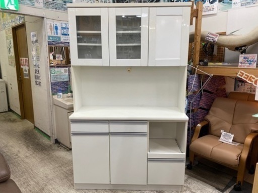 【愛品館 江戸川店 キッチン収納】大宝工業 3枚扉キッチンボード ID:151-008202-007