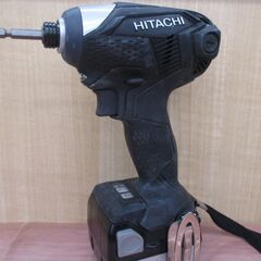 日立　HITACHI　WH14DKL　インパクトドライバ　中古品　バッテリ14.4V二個/充電器/説明書付き　【ハンズクラフト宜野湾店】