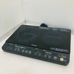 ジャンク扱い アイリスオーヤマ IH調理器 IHK-W1-B 2...