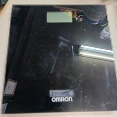 (中古)OMRON　体重計-黒