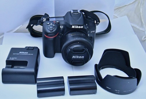 ●レンズ付き　一眼レフ(^^♪●ニコン　D7100/35ｍｍ　単焦点レンズ　中古品●相模原●Nikon nikkor DX●