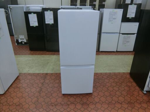 ID 406582　冷蔵庫２ドア　154L　ハイセンス　２０２０年　AT-RF150-WH