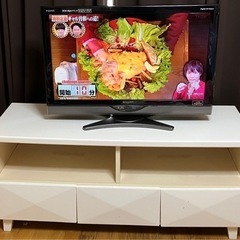 テレビ台　天然木　家具　机　台　オフィス用家具(4月18日〆切)