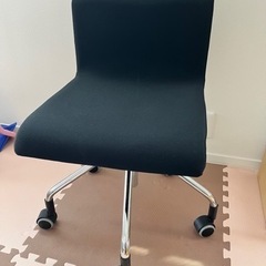【無料】 デスクチェア オフィスチェア 椅子 黒