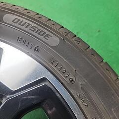 4月末まで☆人気のダイハツ純正ホイール 165/55/15 高年式夏タイヤ4本セット