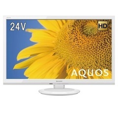 【美品】SHARP  24型テレビ　AQUOS