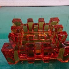 【未使用】クリスタル灰皿 Noritake ノリタケクリスタル